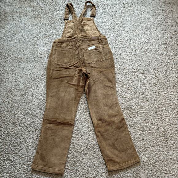 Judy Blue Corduroy Overalls Bib Camel Brown Womens 2XL Straight Leg Jumpsuit NWT - Picture 6 of 10